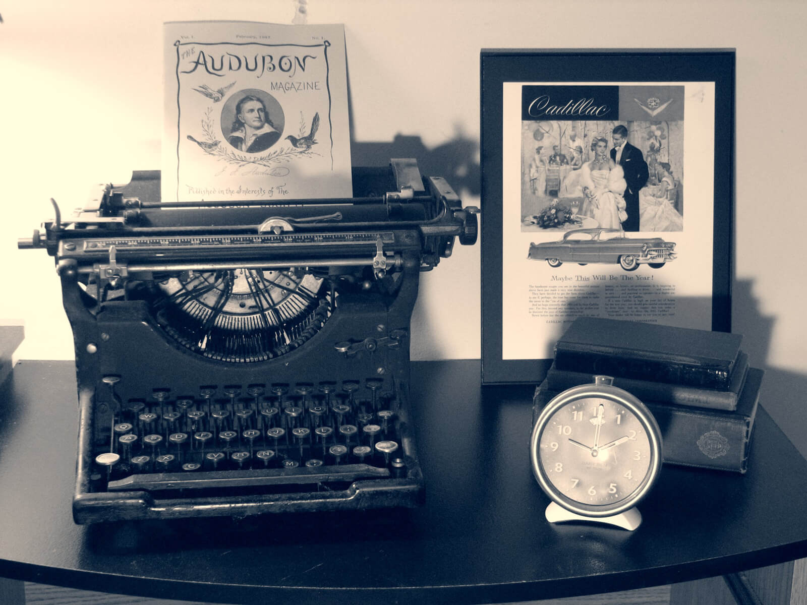 Using a typewriters for report writing